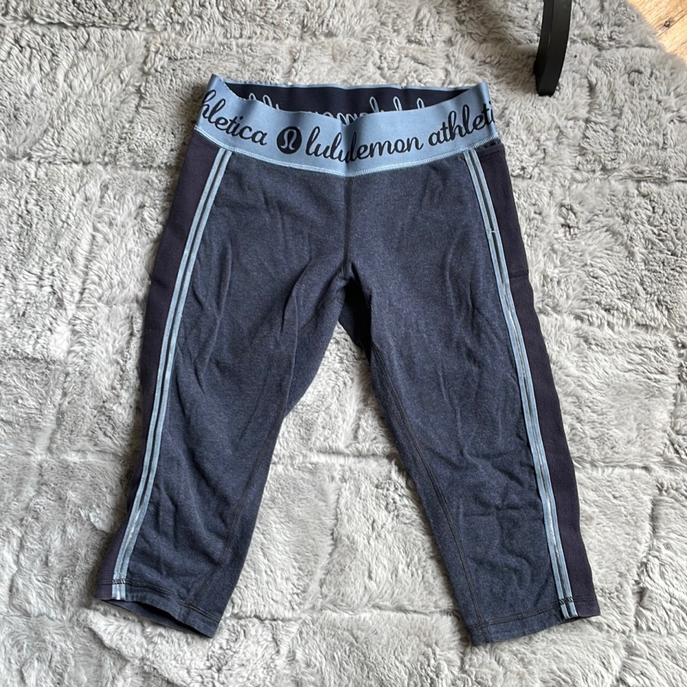 Lulu lemon biker shorts/capris leggings
